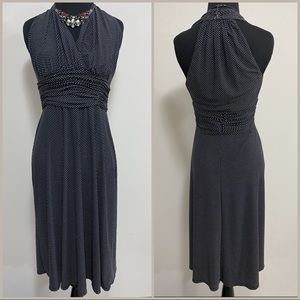 Evan Picone Size 4.Halter Neck Sleeveless Midi